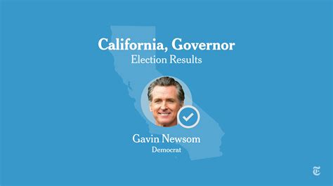 last california governor election results