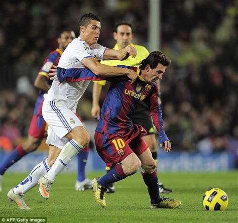 last el clasico with ronaldo and messi