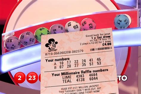 last night's lottery numbers uk