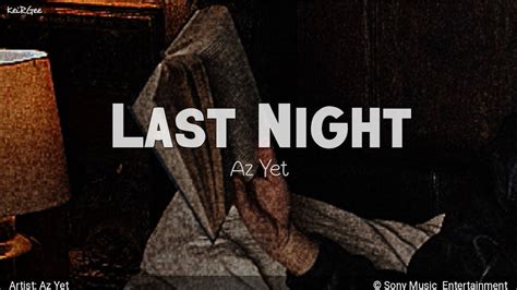Az Yet Last Night Releases, Reviews, Credits Discogs