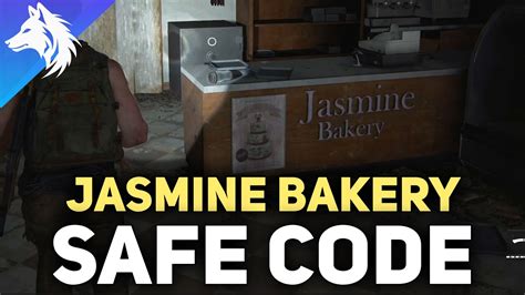 Last Of Us Part 2 Jasmine Bakery Safe Code