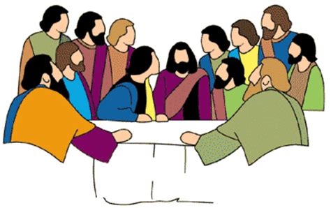 last supper clip art