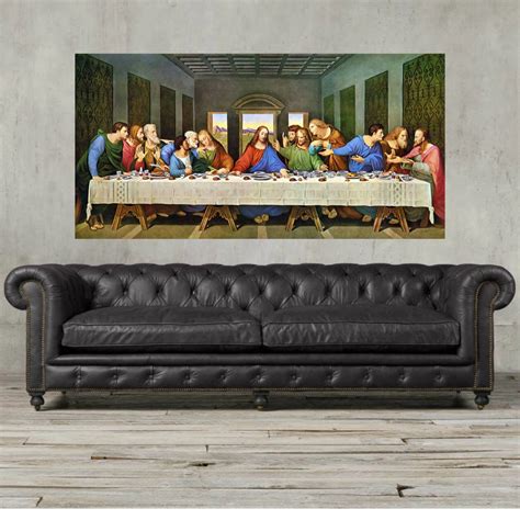 last supper framed wall decor