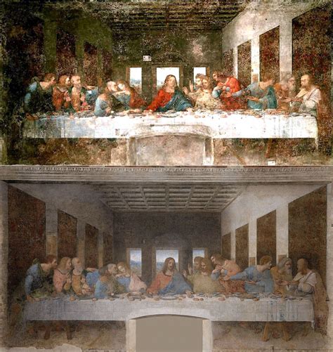 last supper restoration 1999