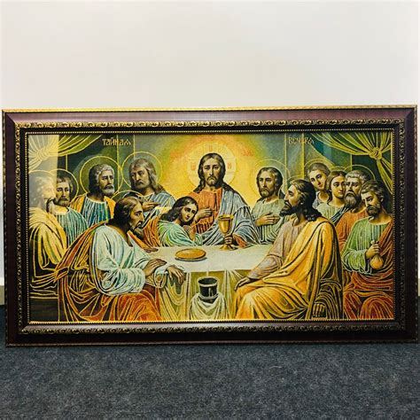 last supper wall decor large