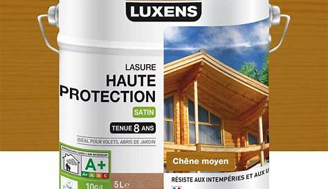 Lasure Luxens Leroy Merlin LUXENS Haute Protection 6 L, Wengé