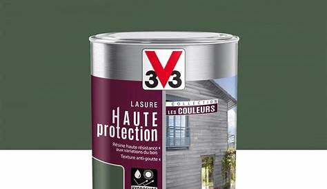 Lasure V33 Couleur Vert Provence Haute Protection 8ans De