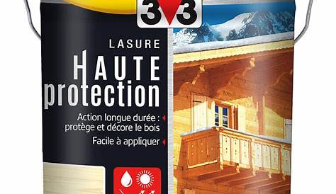 Lasure V33 Incolore Haute Protection 5L + 20 Gratuit