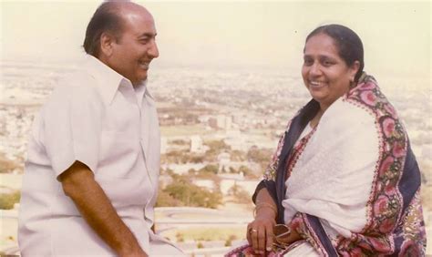 late mohammad rafi and wife