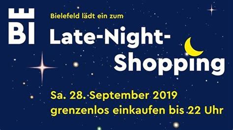late night shopping bielefeld 2023