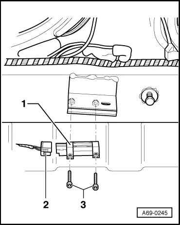 Lateral Acceleration Sensor Audi A2