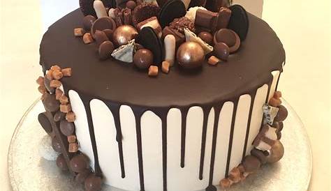 Latest Chocolate Cake Designs For Birthday 39 Design Ideas 2021 Square Topped