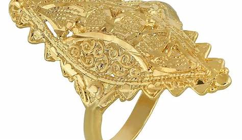 Latest Gold Ring Design For Female Without Stone South India Jewels