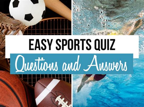Latest Sports Quiz Questions With Answers - Quiz Questions And Answers