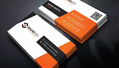 Colorful Business Visiting Card Design – GraphicsFamily