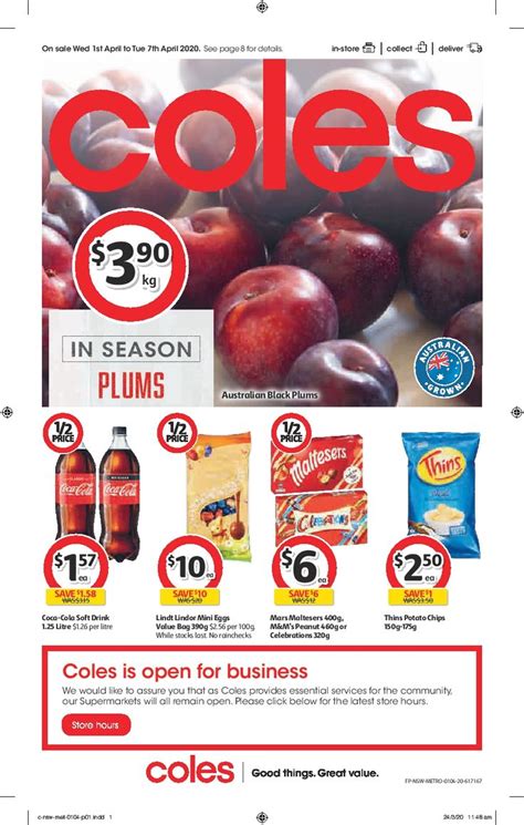 latest coles catalogue online