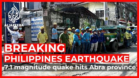 latest earthquake in the philippines article