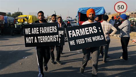 latest farmers protest in india