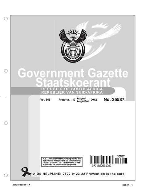 latest government gazette south africa 2022