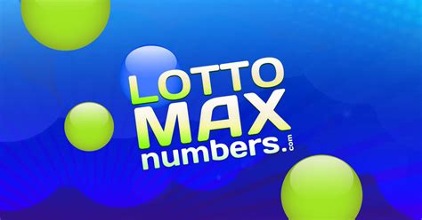 latest lotto max winning numbers