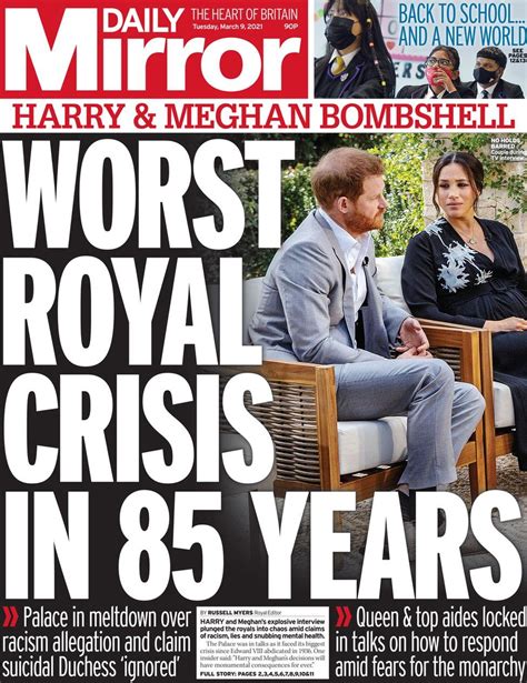 latest mirror royal family news uk