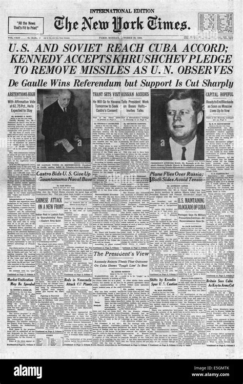 latest national news 1962