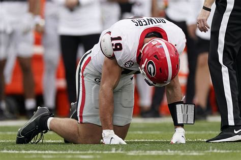 latest on brock bowers injury