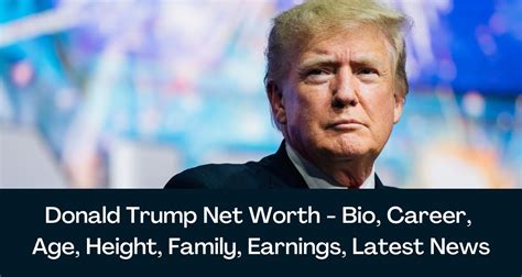 latest on trump net worth