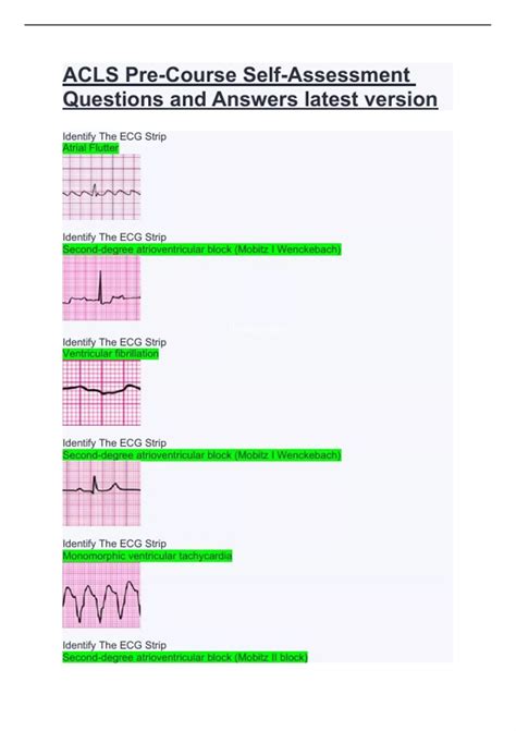 latest version of acls training manual