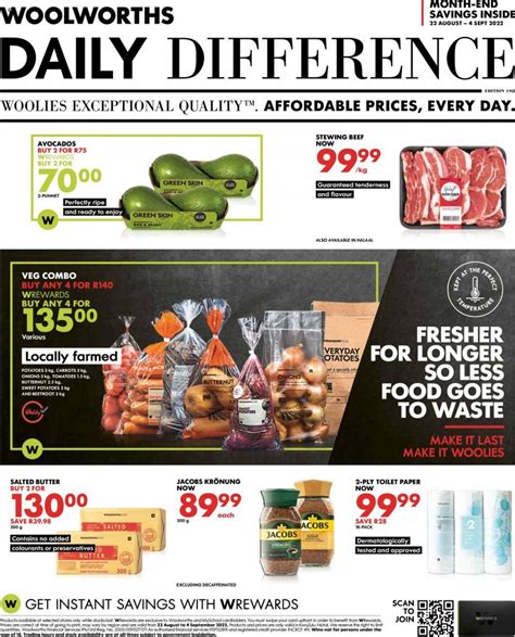 latest weekly specials at woolworths gauteng
