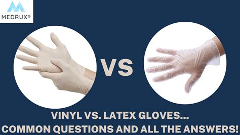 latex gloves vs vinyl gloves