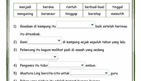 Latihan Tatabahasa Tahun 5 M10 Tanda Baca E Interactive Worksheet - Riset