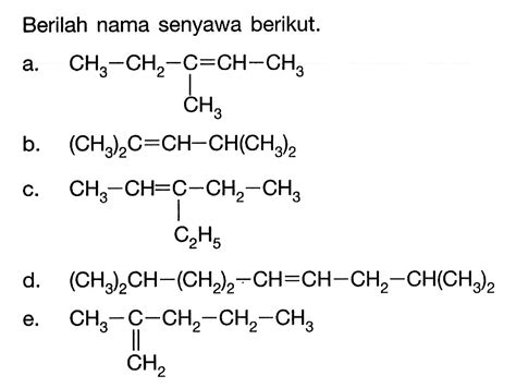 Latihan 1.3 Kimia Kelas 11 Berilah Nama Senyawa Berikut: Penjelasan Lengkap dan Tabel Informasi