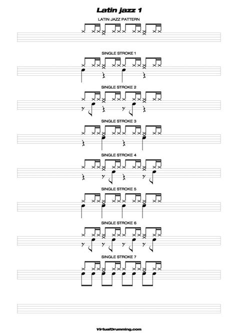 Latin Jazz Drum Patterns