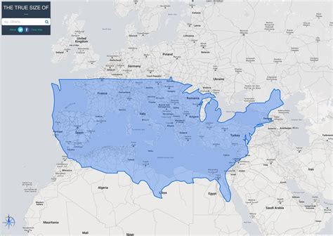 Latitude Map Of Usa And Europe