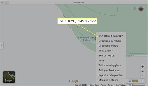 latitude and longitude format in google maps
