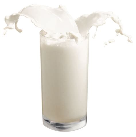 gambar susu di gelas
