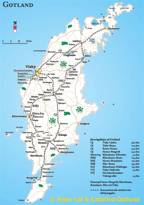 Gotland Karte Karte