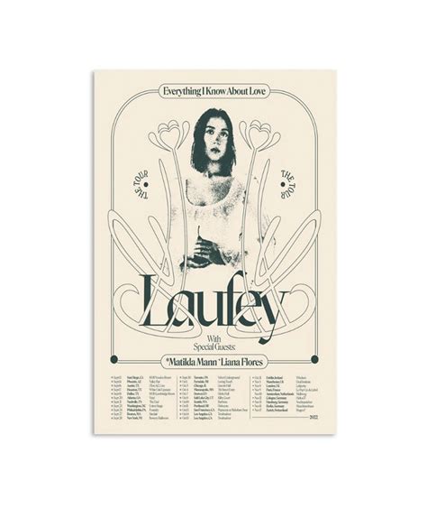 laufey merch posters