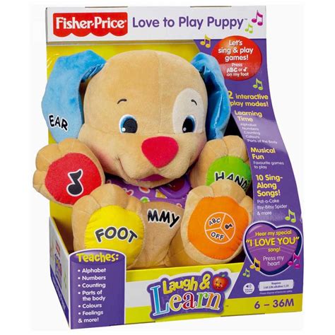 FisherPrice Laugh & Learn Learning Puppy or Love to Play Sis