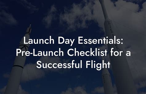 Launch Day