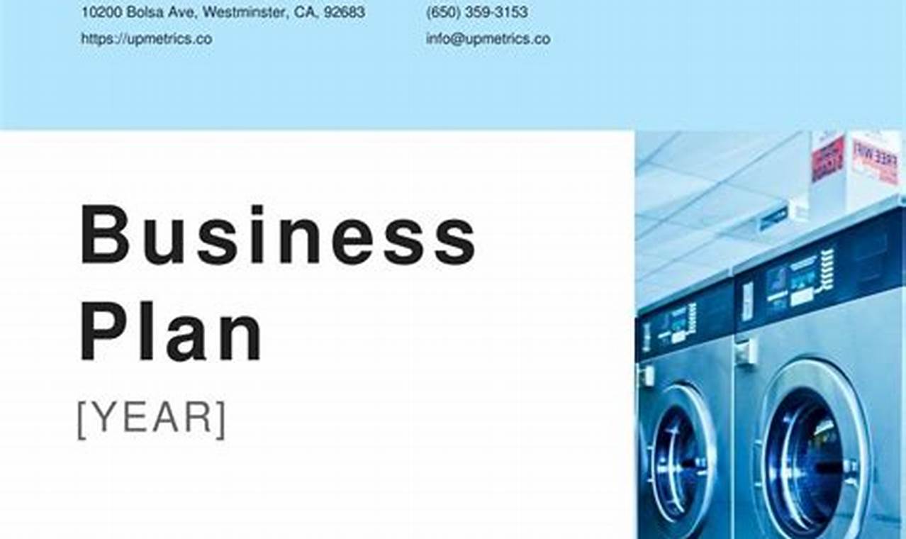 laundromat business plan