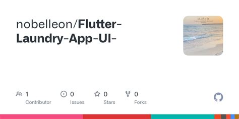 Laundry App Flutter Github