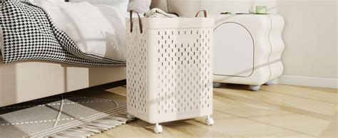 Laundry Basket On Wheels