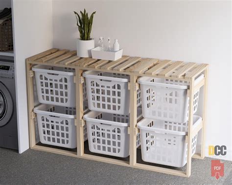 Laundry Basket With Rack
