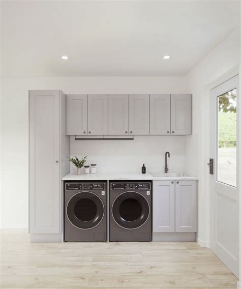 Laundry Cabinet Rail