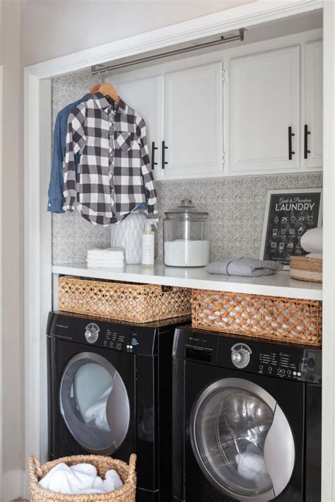 Laundry Closet Ideas Setup For Remote Workers