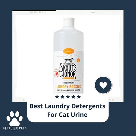 laundry detergent cat urine