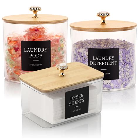 Laundry Detergent Powder Container