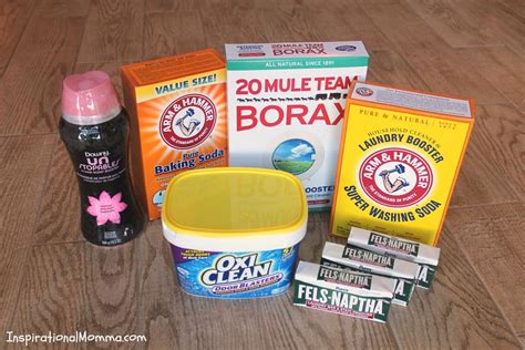 Laundry Detergent Powder Diy